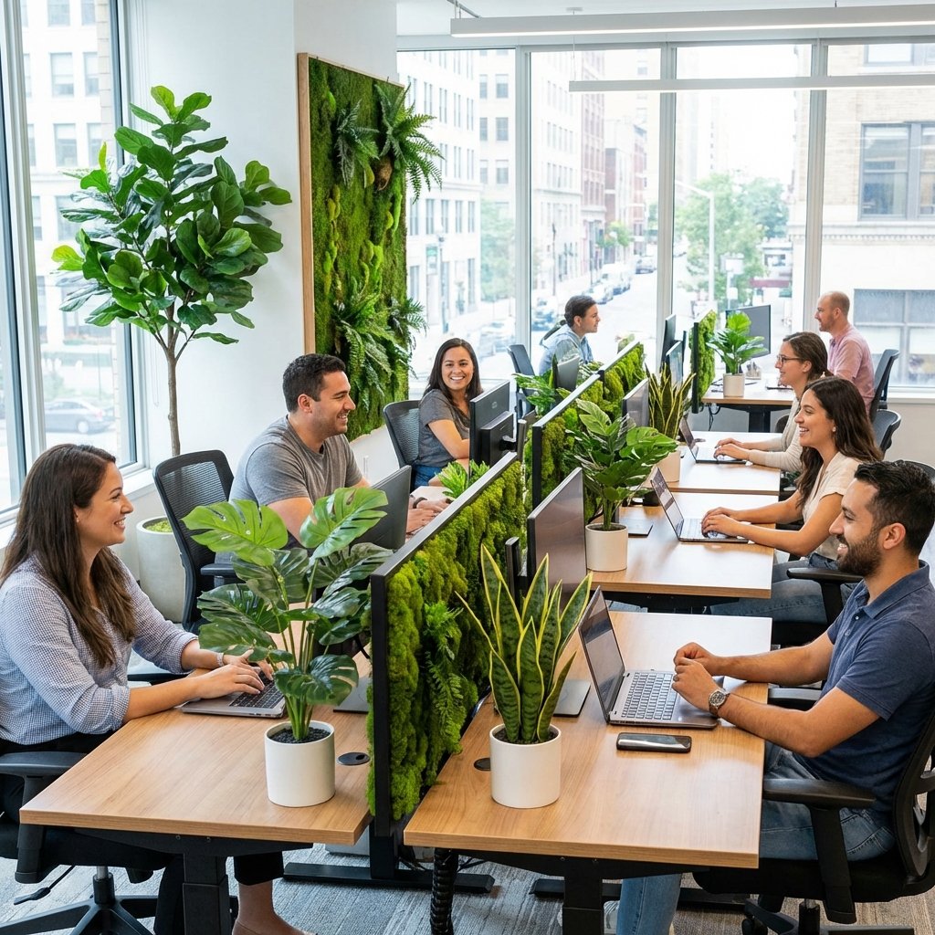 Ofis için yapay bitki önerileri