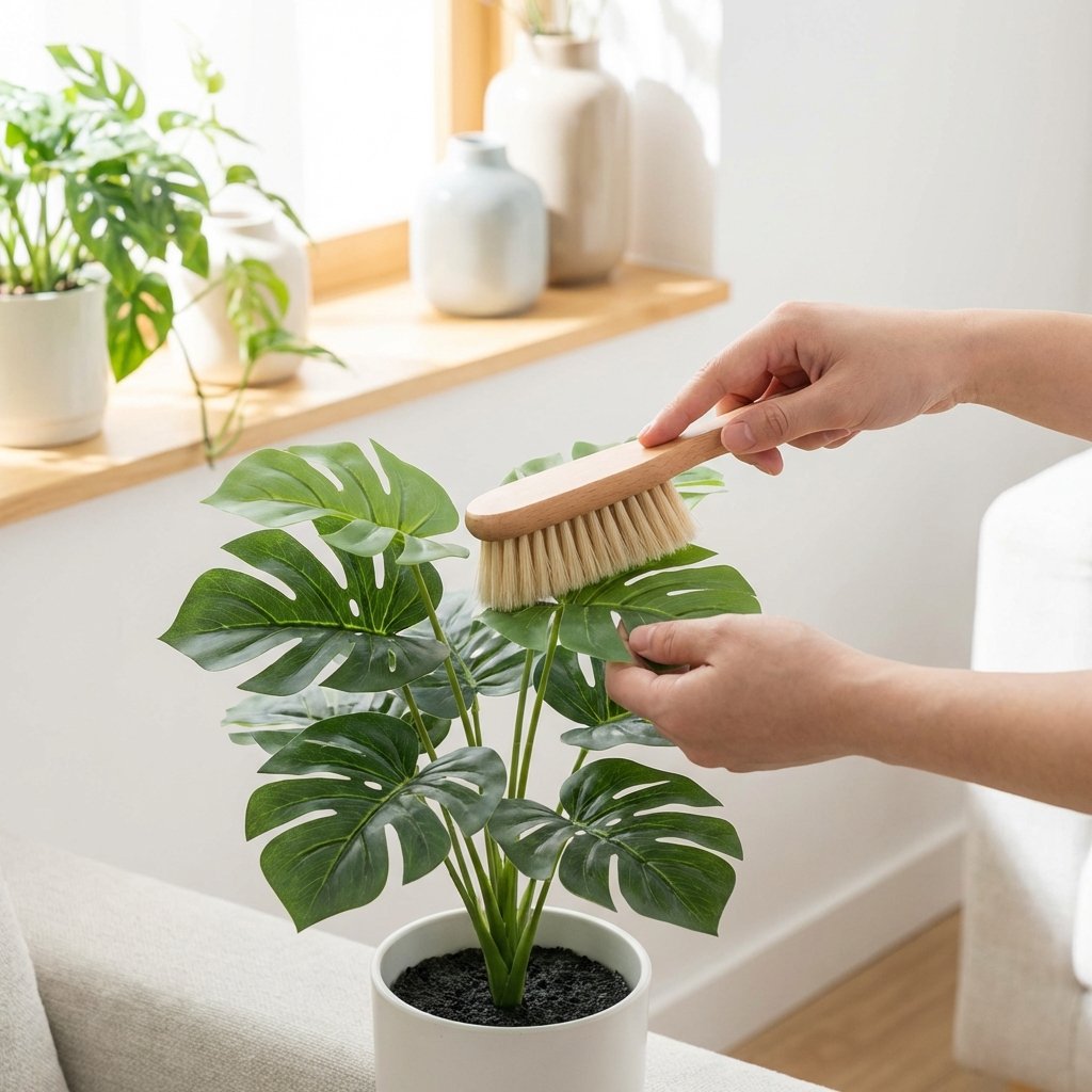 Yapay bitki temizliği ve bakımı