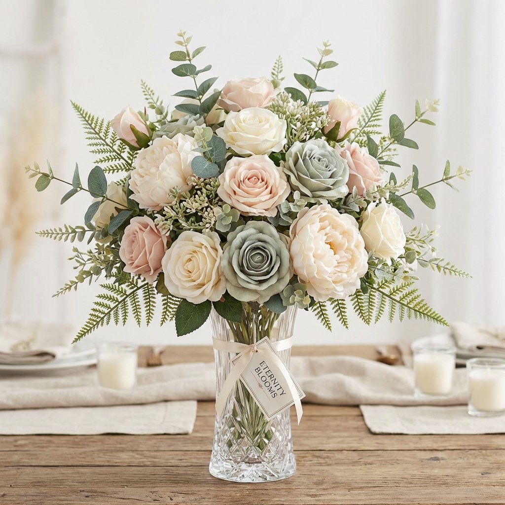 Karma yapay çiçek buketi